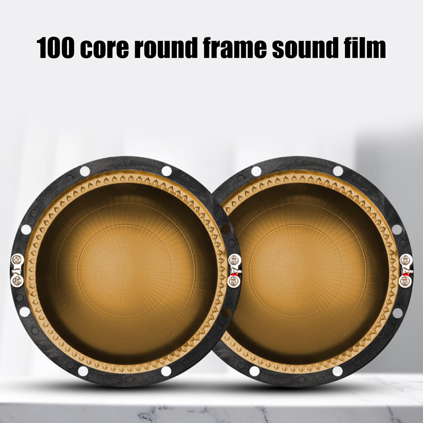99 bobinas de tweeter de 2 mm de repuesto de membrana de lámina de altura que ofrece una calidad de sonido superior con construcción duradera