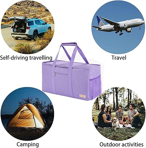 Miniatura 7 de Bolsa grande utilitaria, bolsa impermeable para playa y picnic, almacenamiento plegable y reutilizable