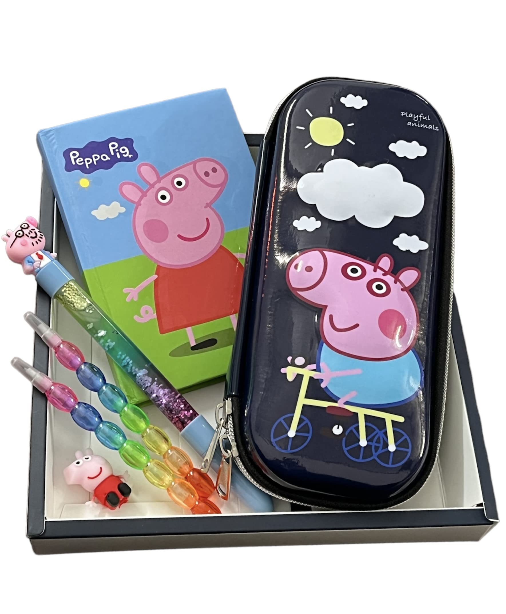 Le Delite Cute Cartoon Pig Roll Pouch Stationery Organizer,Unicorn Foldable Pencil Pouch Makeup, Stationery Storage case Multipurpose,Diary, Pen,Eraser Birthday Combo Set Gift Girls Boys Kids (B09FNS7H1C) Amazon Price History, Amazon Price Tracker