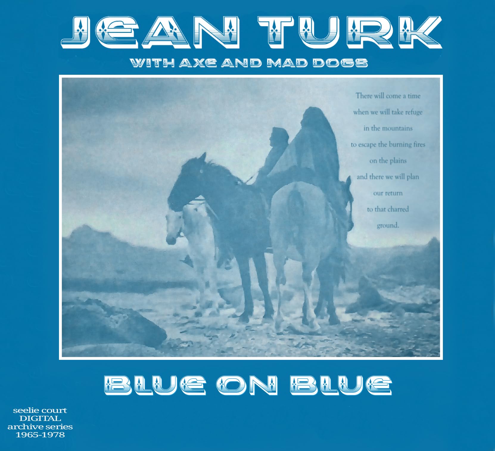 Vinyl Castle Blue On