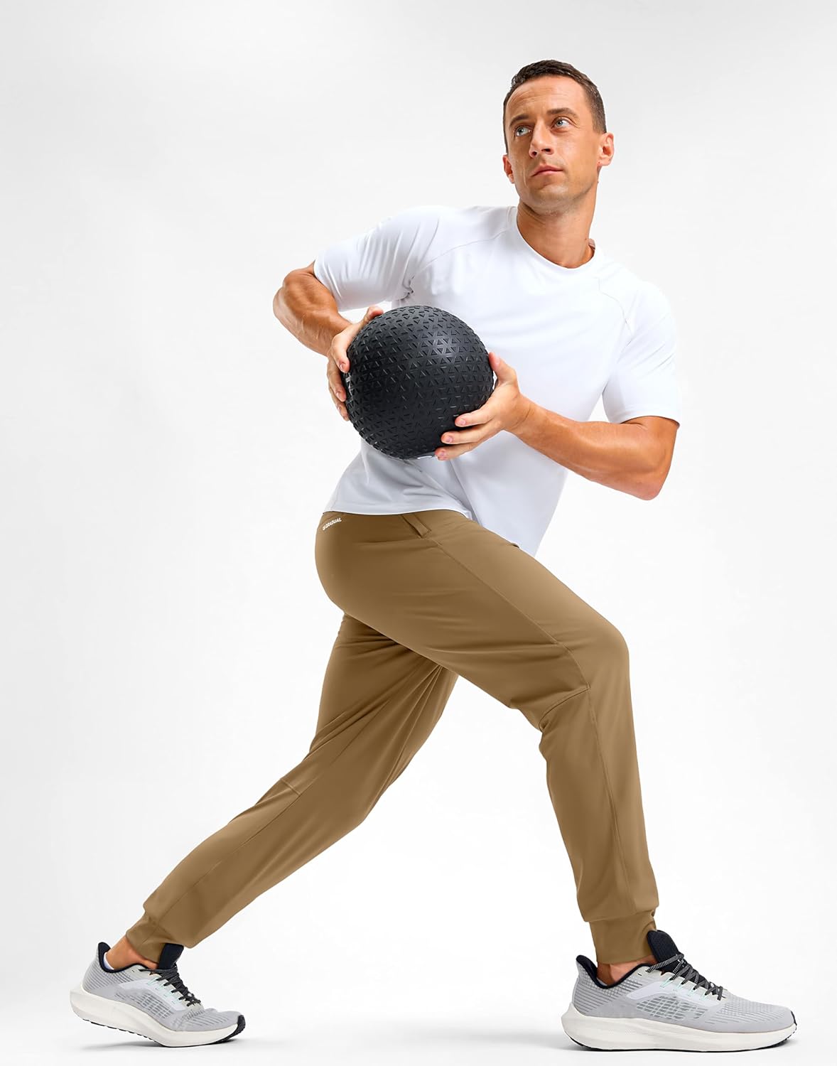 G Gradual Men's Golf Joggers Pants with Zipper Pockets Stretch Sweatpants Slim Fit Track Pants Joggers for Men Work Running - Image 7