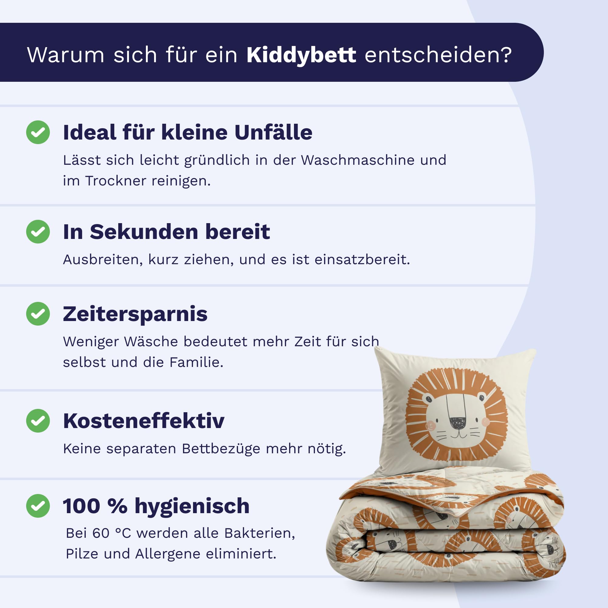 Zelesta Kiddybed kinderbettwäsche 135x200 4 Jahreszeiten - Bettwäsche winterdecke und Sommer-Bettdecke - Waschbare kinderdecke ohne Bezug - Kinderbettdecke mit Muster (Party Lama)