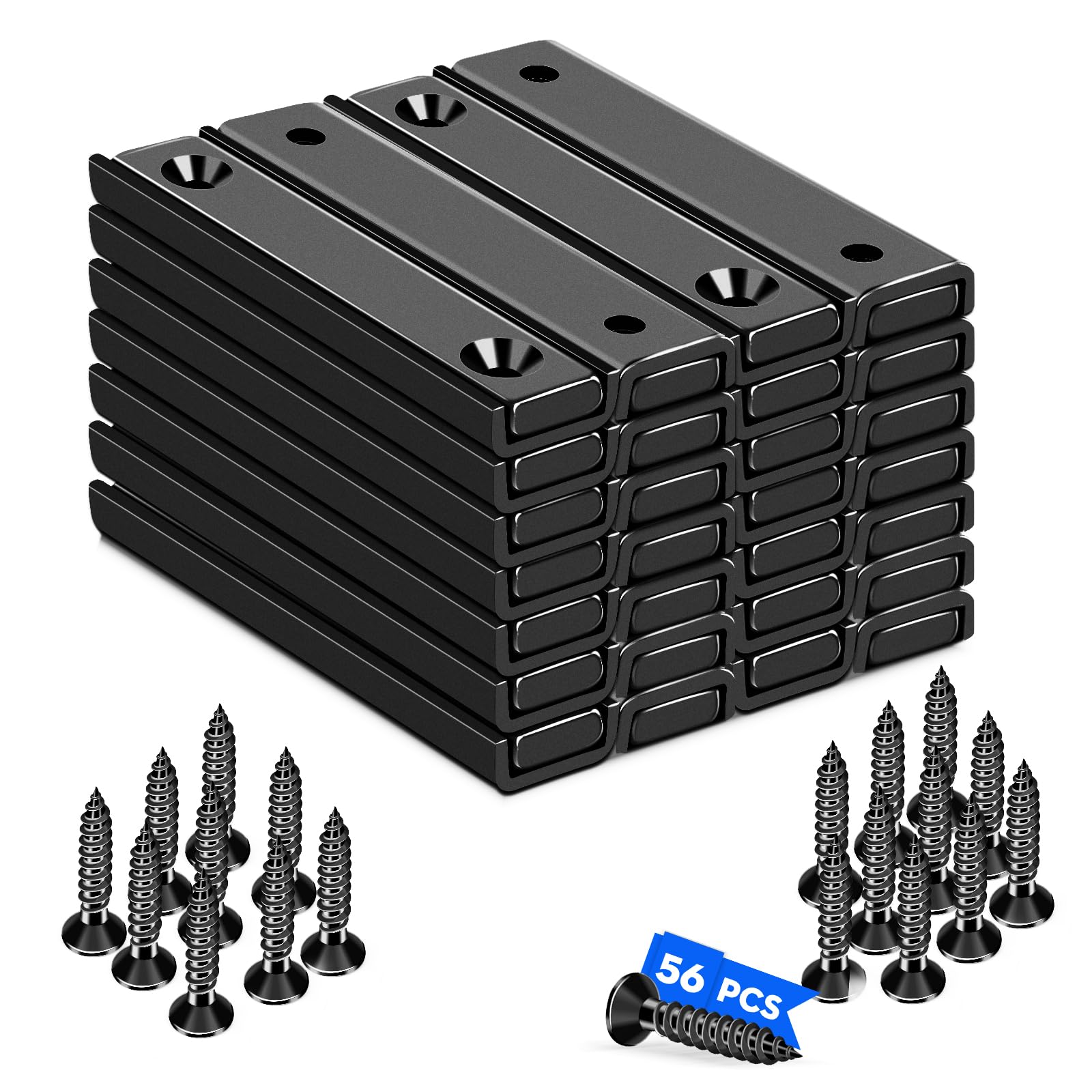 LOVIMAG Neodymium Strong Bar Magnets with Screws Holes 6Pack, 80lbs — Amazon image 15