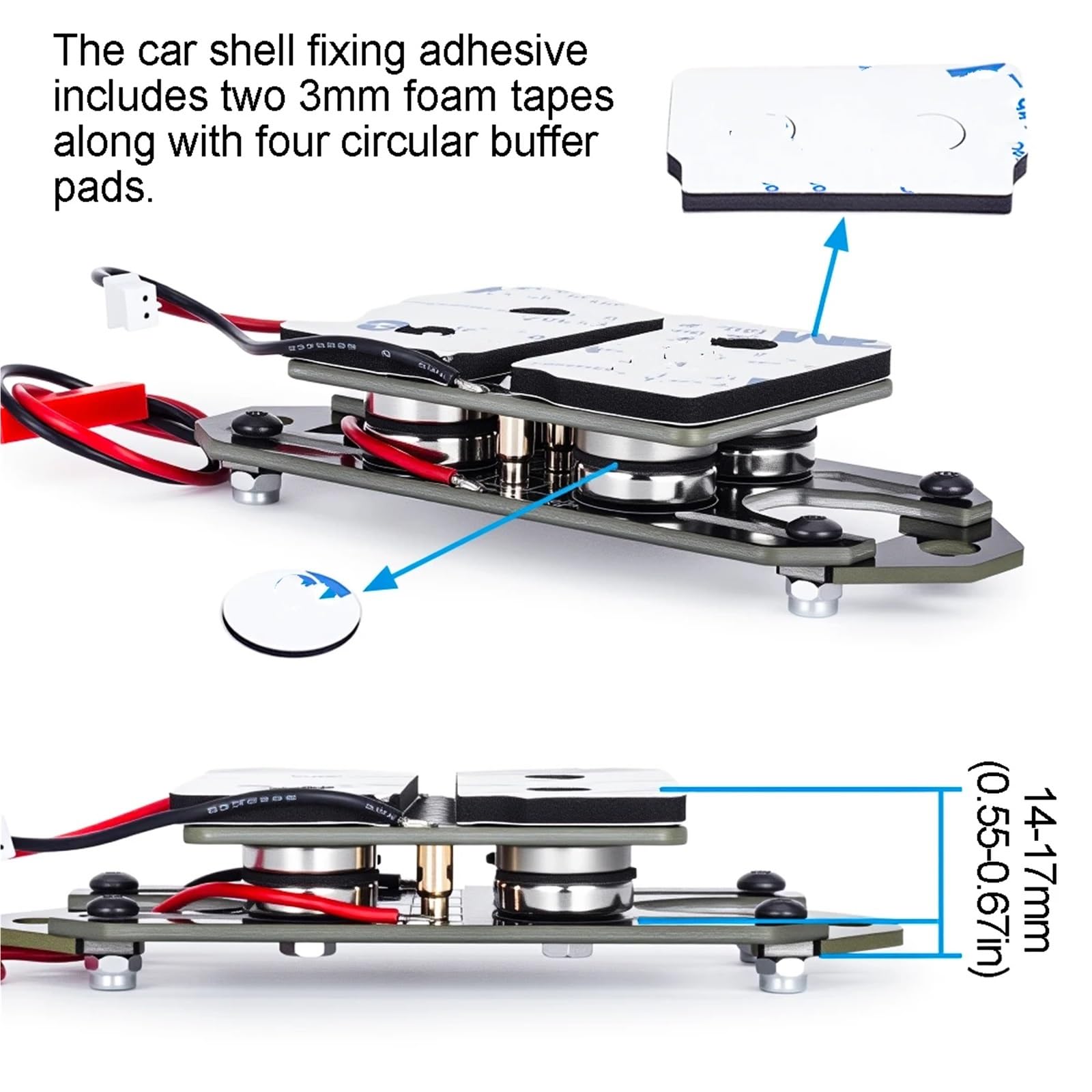 Für Traxxas Für TRX4 Für TRX6 1/10 1/8 Rc Auto Magnet Netzteil Körper Post Universal Shell Spalte Upgrade Teile Komponente