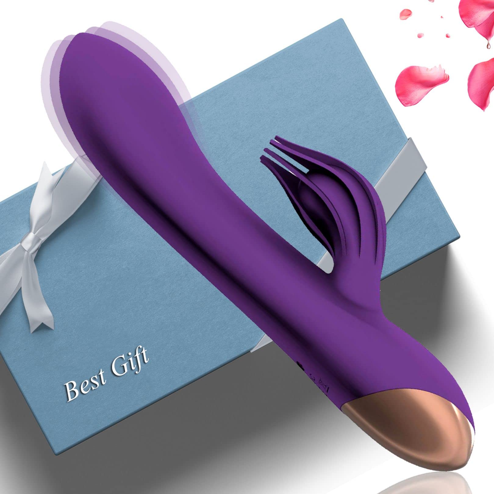 Vibrating Massager - vibraters4 Women Dual Powerful Motor 10 Mode Vibrators Dildo Sex Toys for Women
