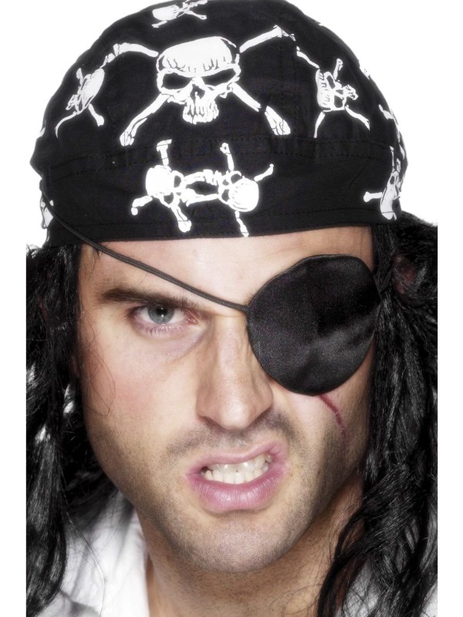 Smiffys Pirate Satin Eye Patch