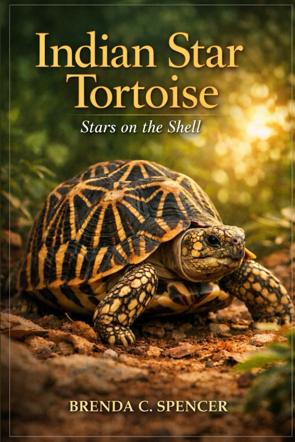 Indian Star Tortoise: Stars on the Shell