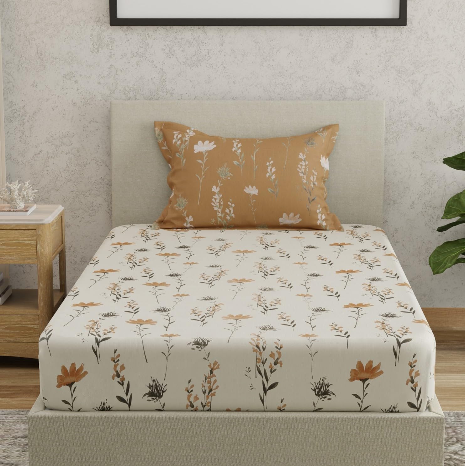 HUESLAND Cotton Bed Sheet Set - King Size -13 HUESLAND Cotton Bed Sheet Set - King Size -13