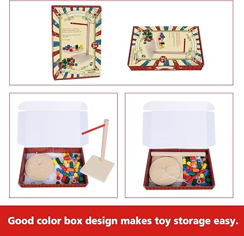 Miniatura 8 de GOTHINK Juego de sillas apilables coloridas de 24 piezas, juguetes Montessori apilables para la educación de la primera infancia, divertido juguete