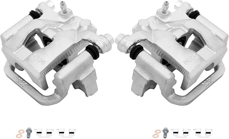 Pinças de freio traseiras SCITOO com suporte para Nissan Altima e Maxima – Par