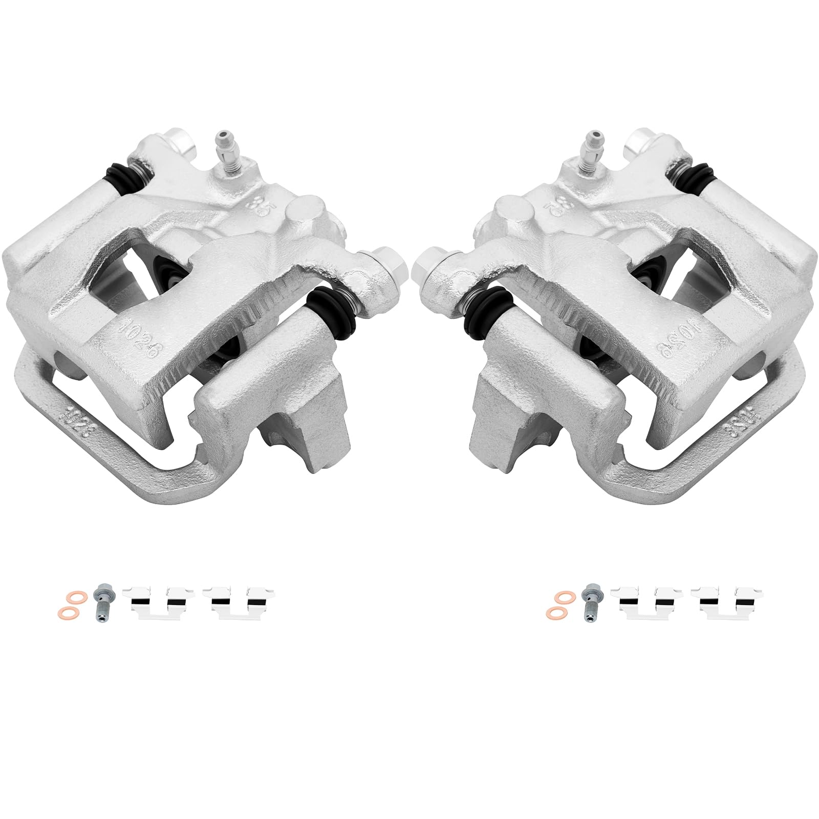 SCITOO - Rear Brake Calipers Assembly w/Bracket For Nissan