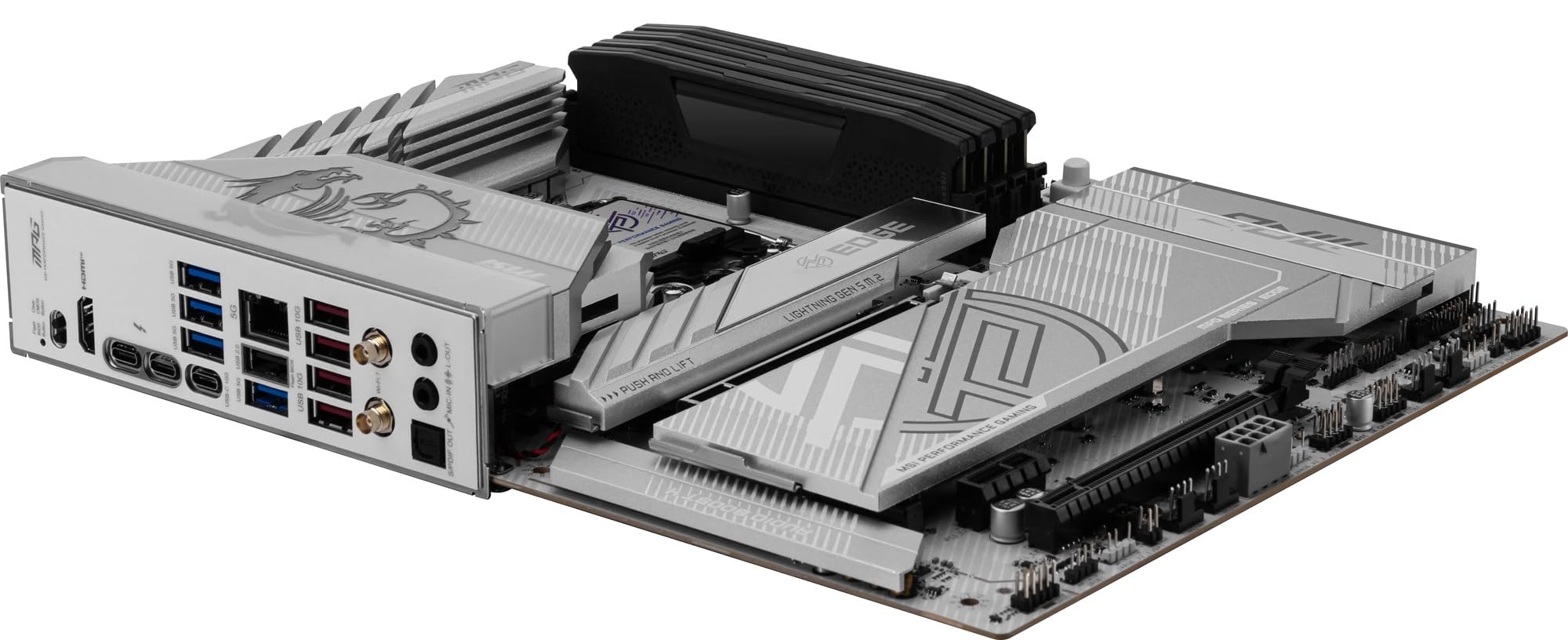 MSI MPG Z890 EDGE TI WIFI Z890 Chipset Carte mère ATX MB6584