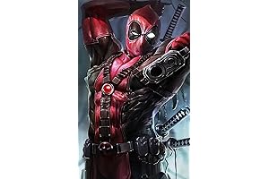 Deadpool Diamond Art: Unleash the Mercenary with Twinkling Brilliance