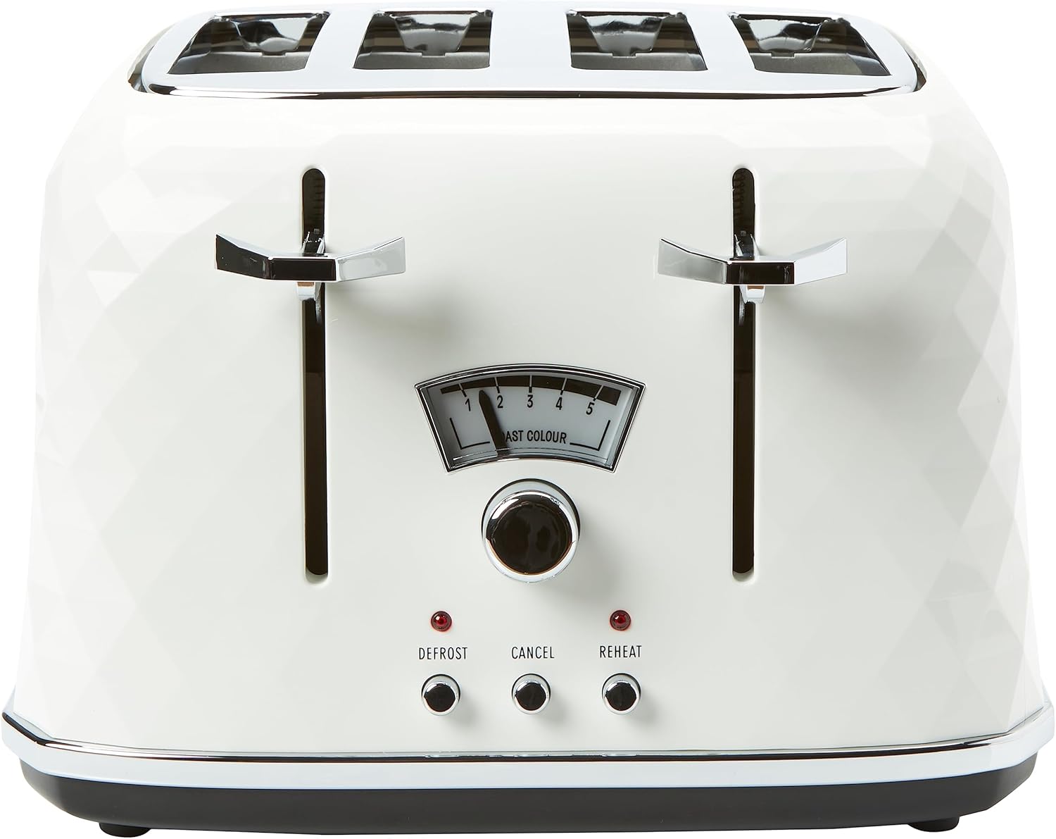 De’Longhi Brillante CTJ4003W 4-Slice Toaster – White