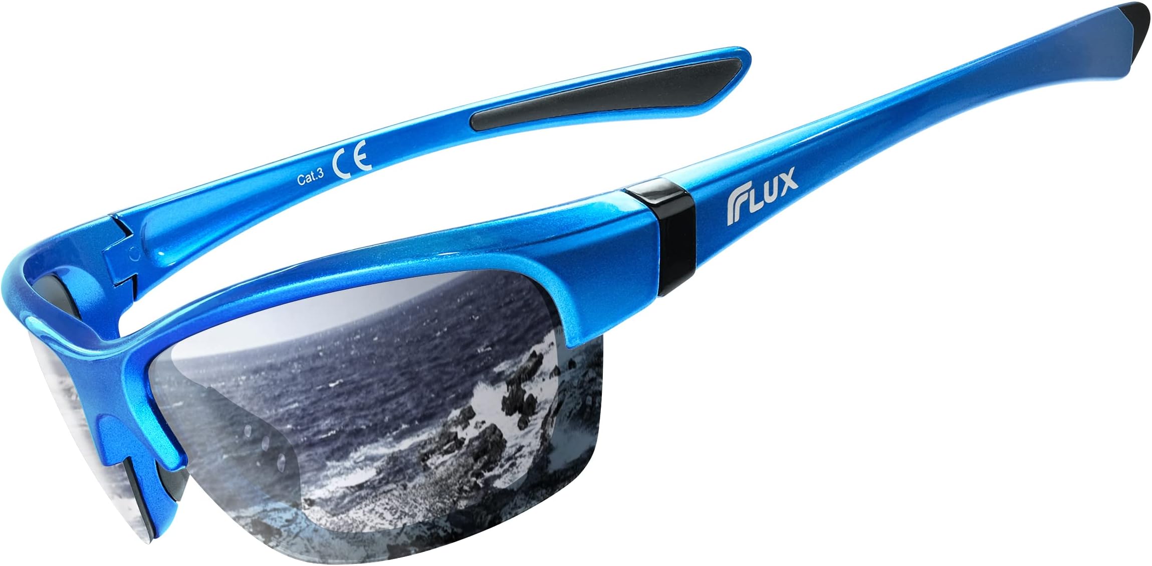– AVENTO Polarized Sports Sunglasses UV400 Protection with Anti-Slip Function and Lightweight Frame - for Men and Women when Driving, Running, Baseball, Golf, Casual Sports and Activities