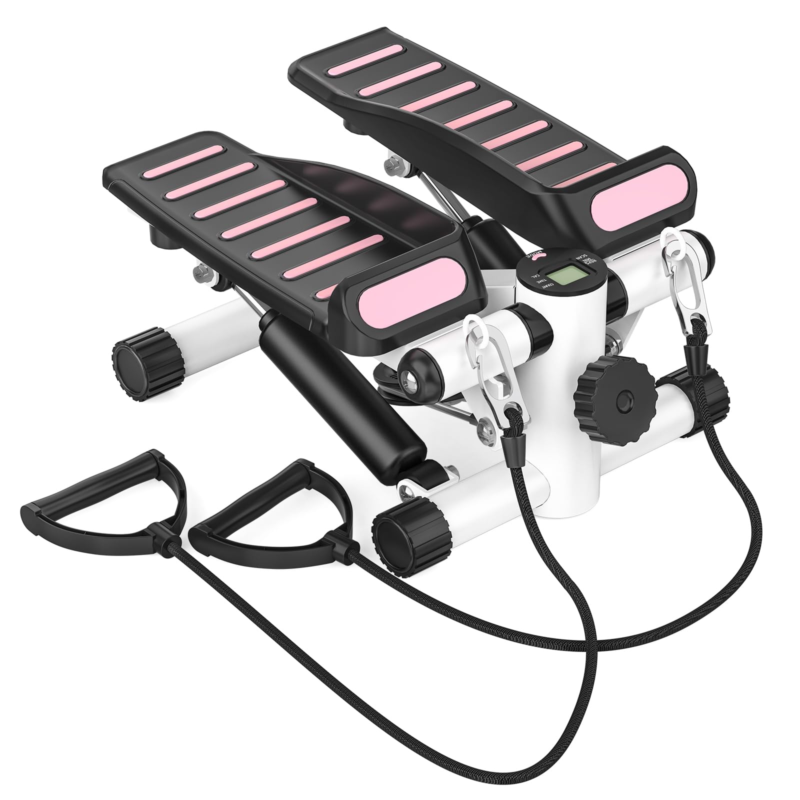 LUBBYGIM Mini Stepper with Resistance Bands