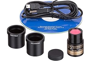 AmScope 3.0 MP Microscope Video Camera for USB