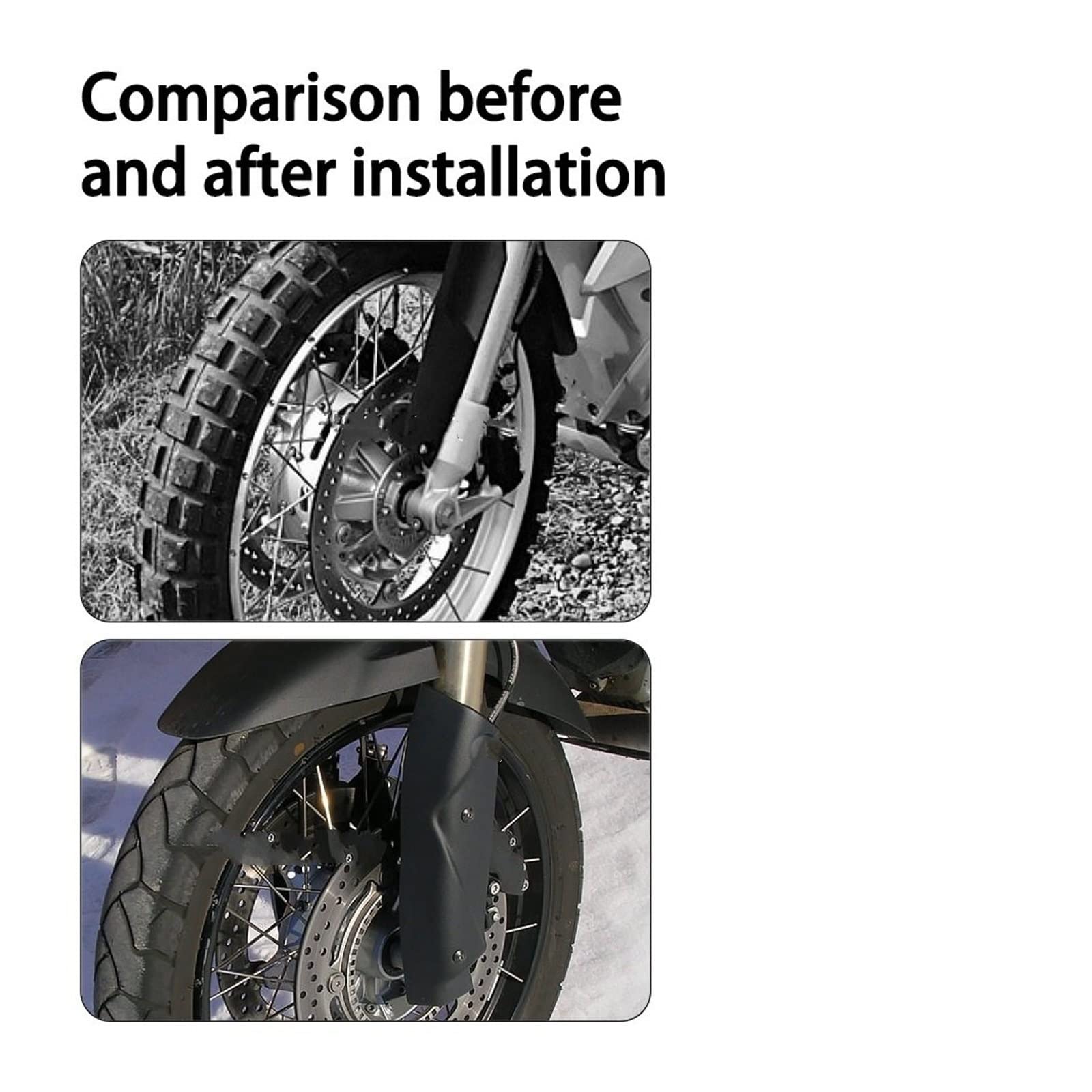 Protezione forcella inferiore Per BMW R1200GS R1200 GS R 1200GS R 1200 GS 2004-2012 2005 2006 2007 2008 2009 2010 2011 Forcella Anteriore Protezioni Protezioni Forcella Inferiore Della Copertura Set