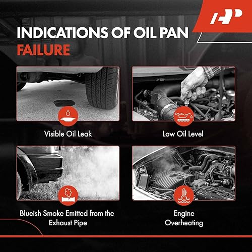 Miniatura 9 de A-Premium Sump de aceite de motor con tapón de drenaje compatible con Honda Accord 2008-2015, Crosstour 2012-2015, Odyssey 2008-2015, Pilot