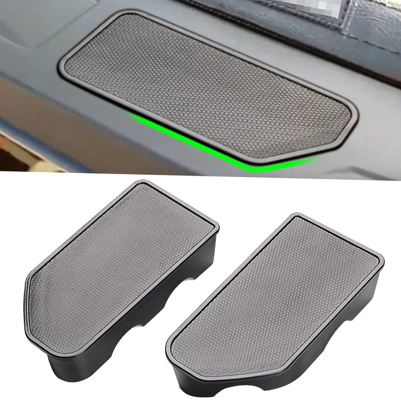 JUNHOMTruck Bed Rail Stake Pocket Plugs, Stake Hole Plugs Black Stake Pocket Covers Compatible with Chevy Silverado/ GMC Sierra 2019-2021