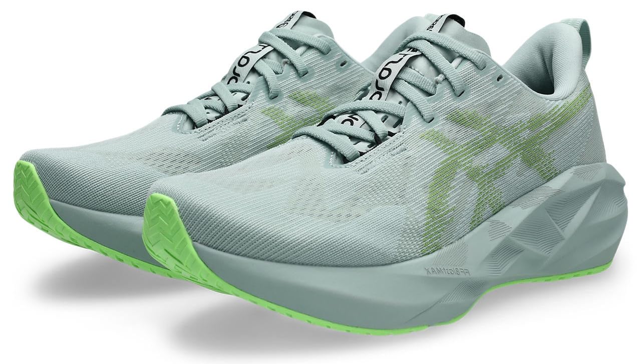 Asics Novablast 5 Cold Moss Light Orange Grey