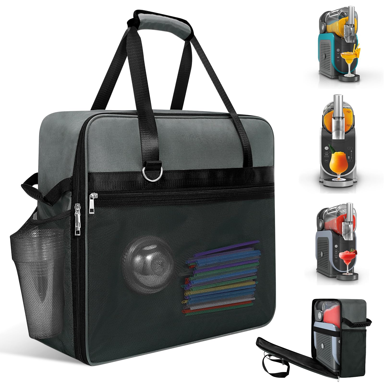 LOLLIDO Portable Slushi Carrying Bag for Ninja Slushi Machine FS300/FS301