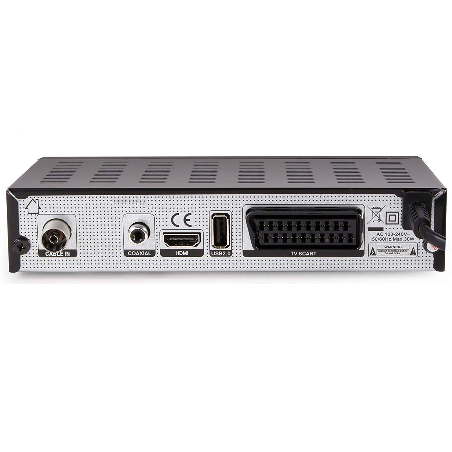 Anadol HD 202c Plus Digital Kabel Receiver für Kabelfernsehen mit PVR Aufnahmefunktion & Timeshift, AAC-LC Audio, Umstieg Analog auf Digital - für TV, DVBC, DVB-C, HDMI, SCART + HDMI Kabel