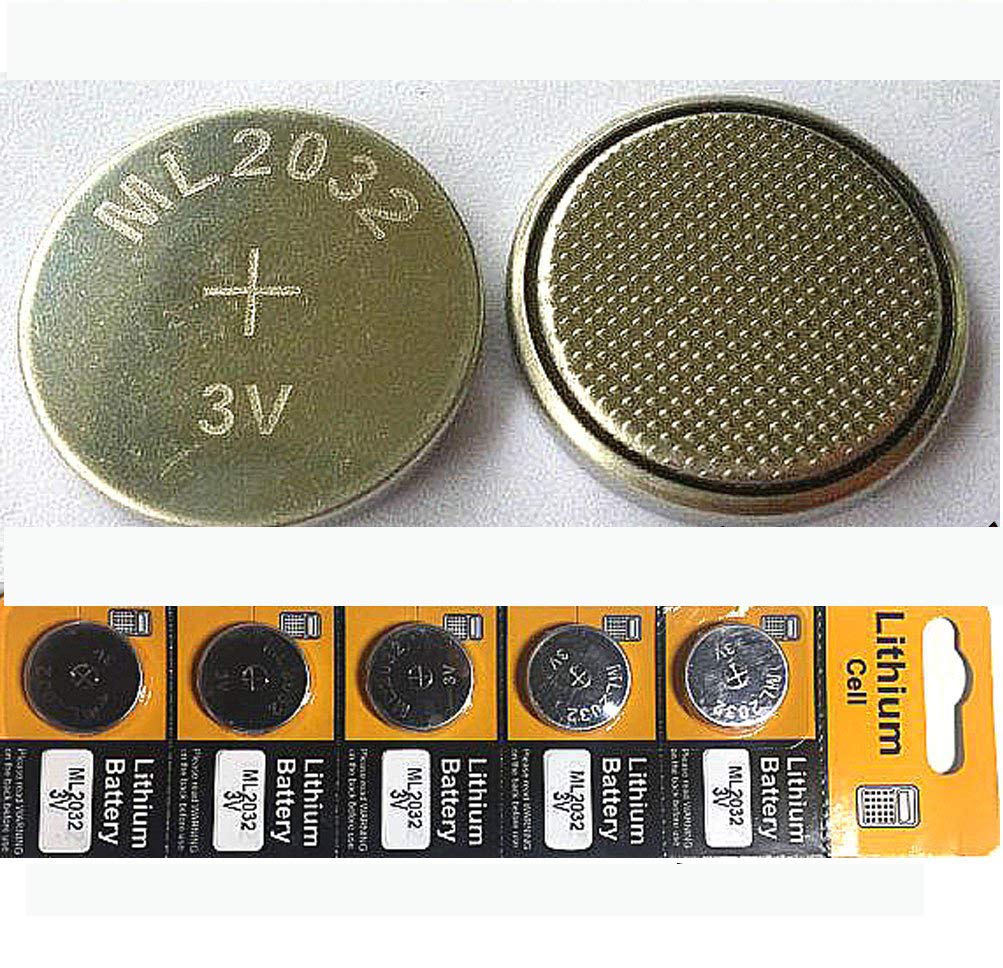 ML2032 3V×5 充電可能な2032型 CR2032と同サイズの3.0V 流用汎用の幅が広がりました リチウム電池 安心のPL