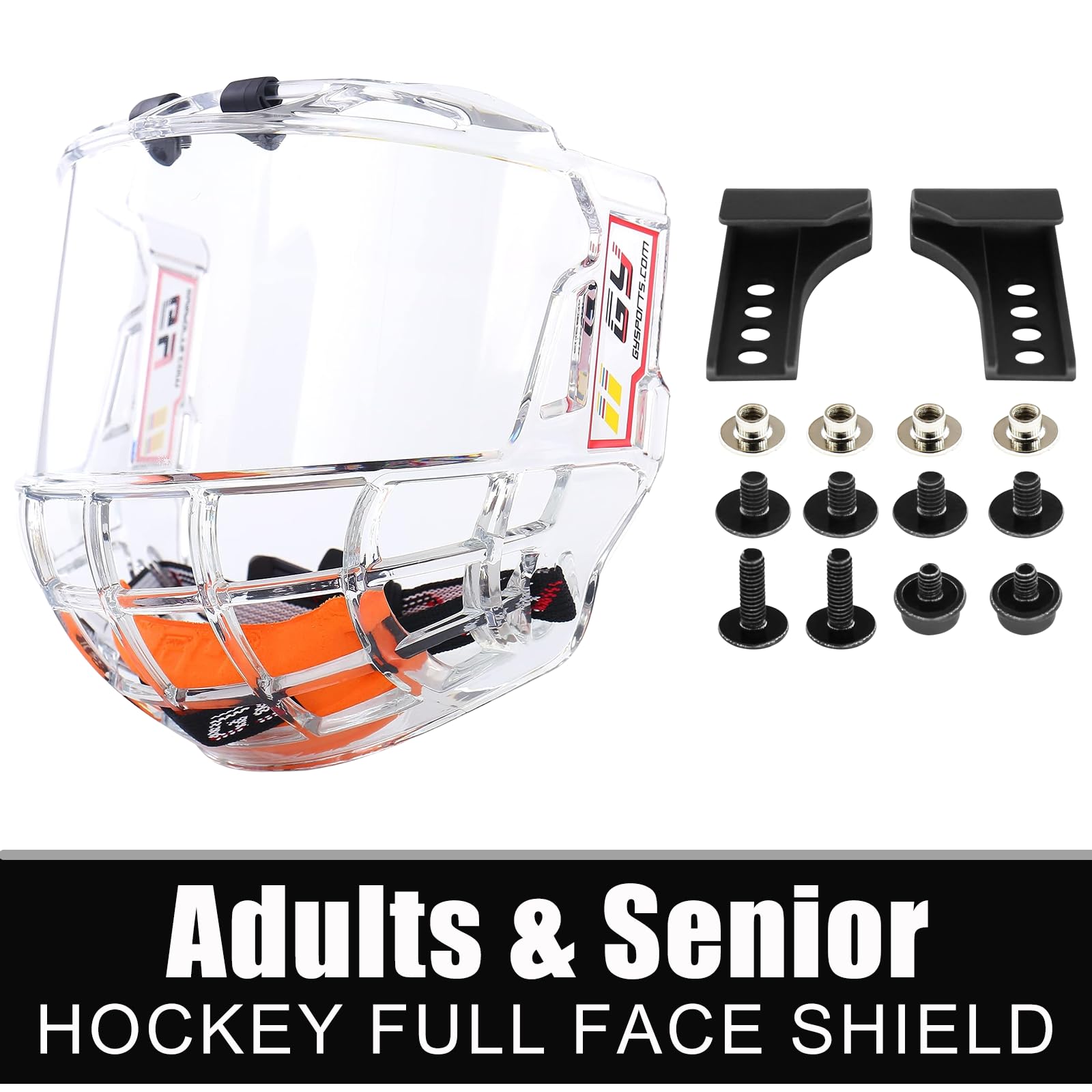 GY Hockey Full Shield Visor Hockey Helmet Visor Hockey