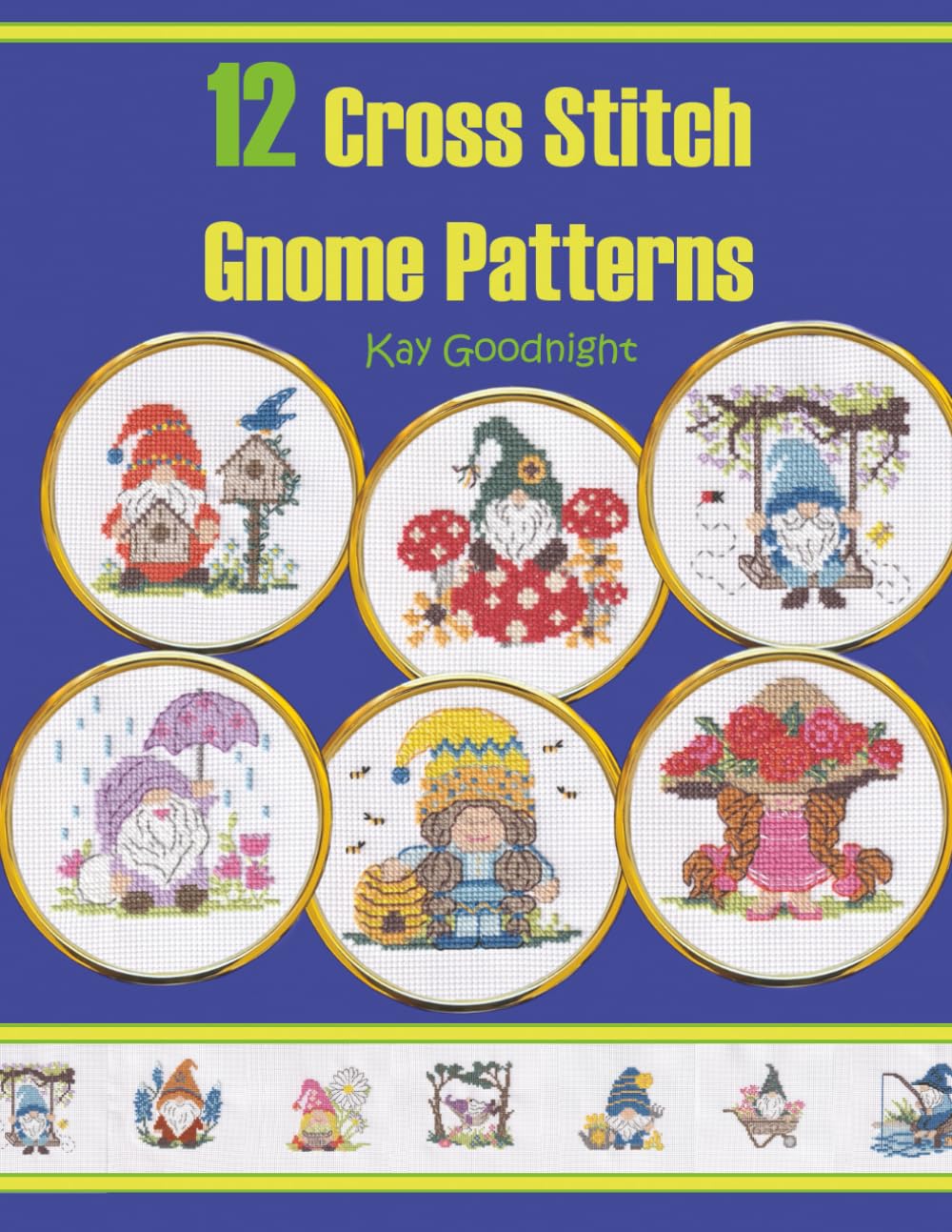12 Cross Stitch Gnome Patterns