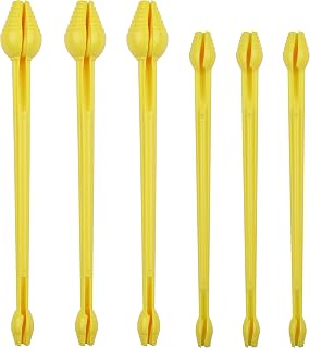 6Pcs Fishing Hook Disgorger Snelled Plastic Fishing Hook Remover Hook Lure Spinner Extractor Removal Tool Fishing Gear Accessories