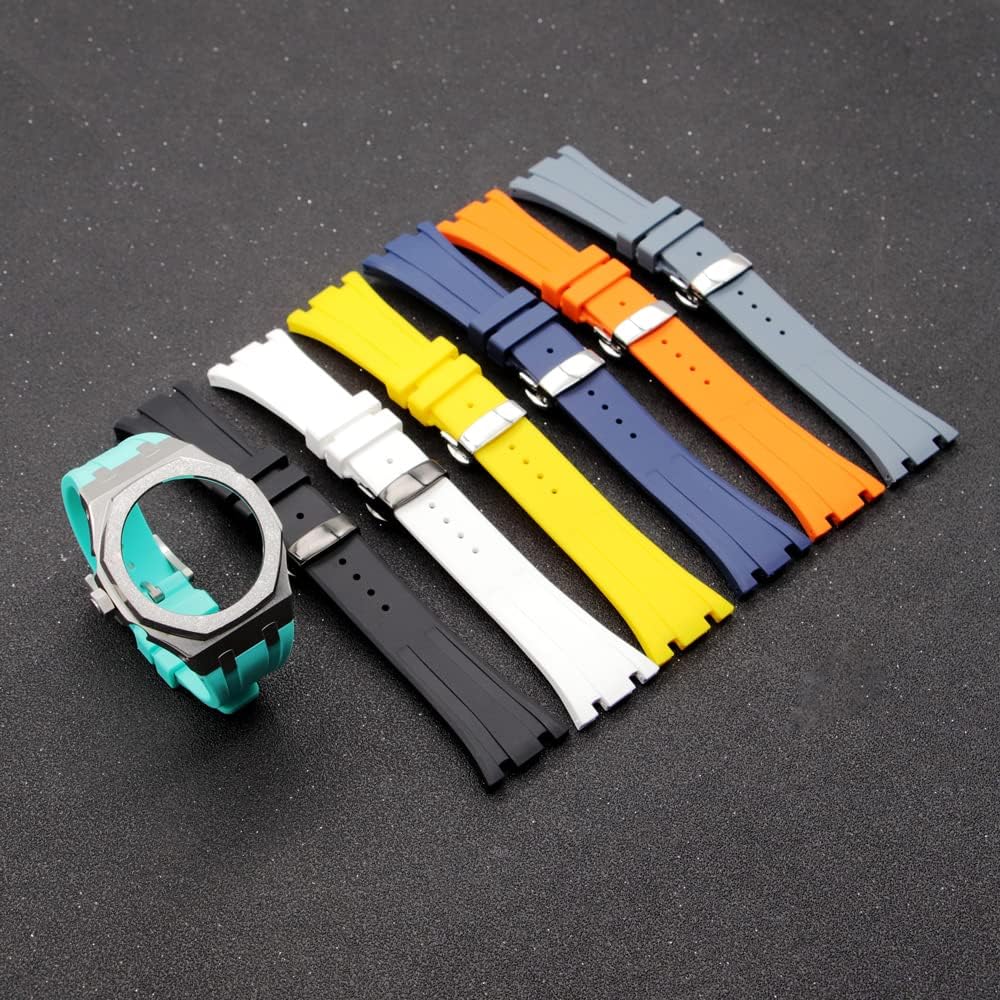 Gen4 Gen5 GA2100 Modification Set For GA-2100 GA2110 Mod Kit Emery Steel Metal Luxury Case Bezel with Screw Rubber Strap