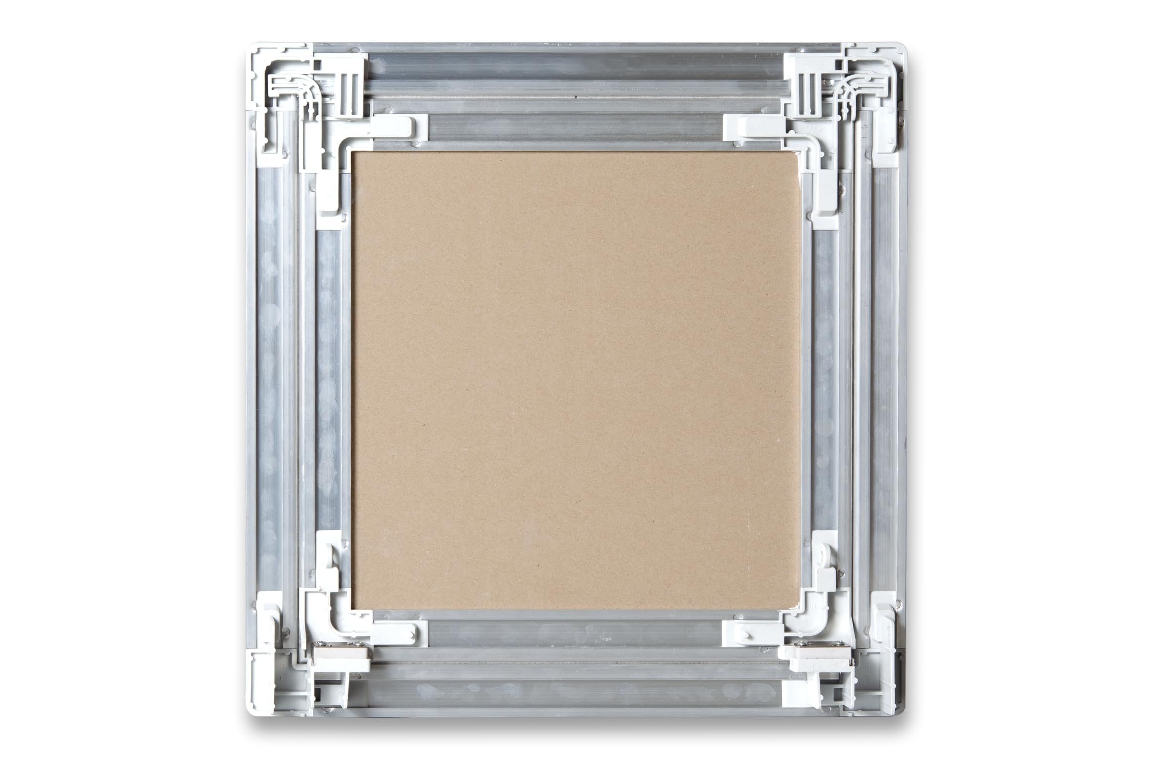 AKIFIX NAMCP04082BD BOTOLA D'ISPEZIONE DORIKA LASTRA 13 mm - 1 PZ - 40 x 70 cm TELAIO ALLUMINIO NATURALE GUARNIZIONE E SPORTELLO in CARTONGESSO