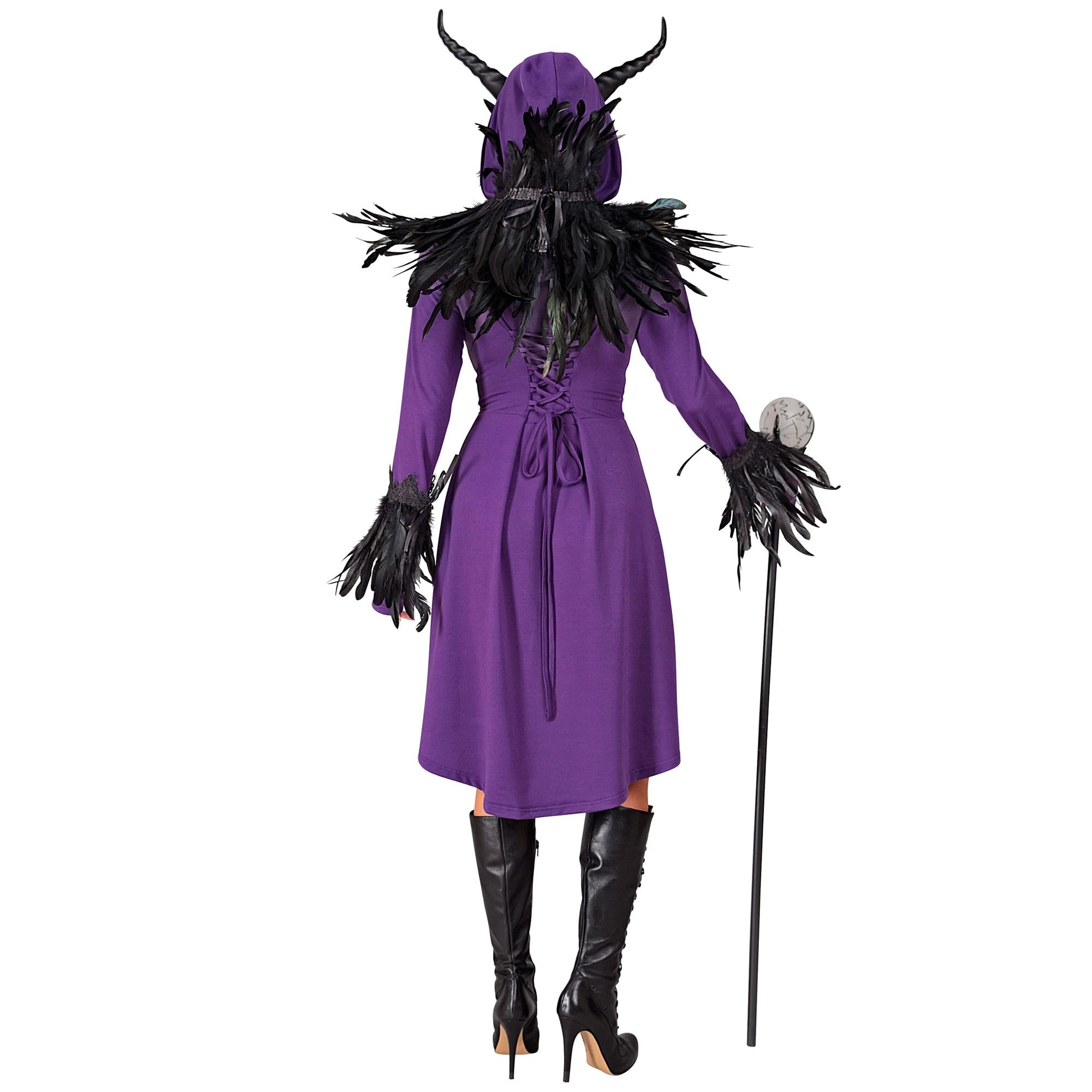 W WIDMANN MILANO Party Fashion 13864 Mittelalter/Gothic-kleid Medieval Dress, Purple, XL - Image 4