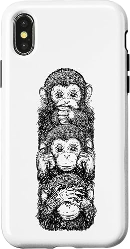 Miniatura 7 de Funda para iPhone 11 Pro Max Three Wise Monkeys See No Evil Hear No Evil Speak No Evil Case