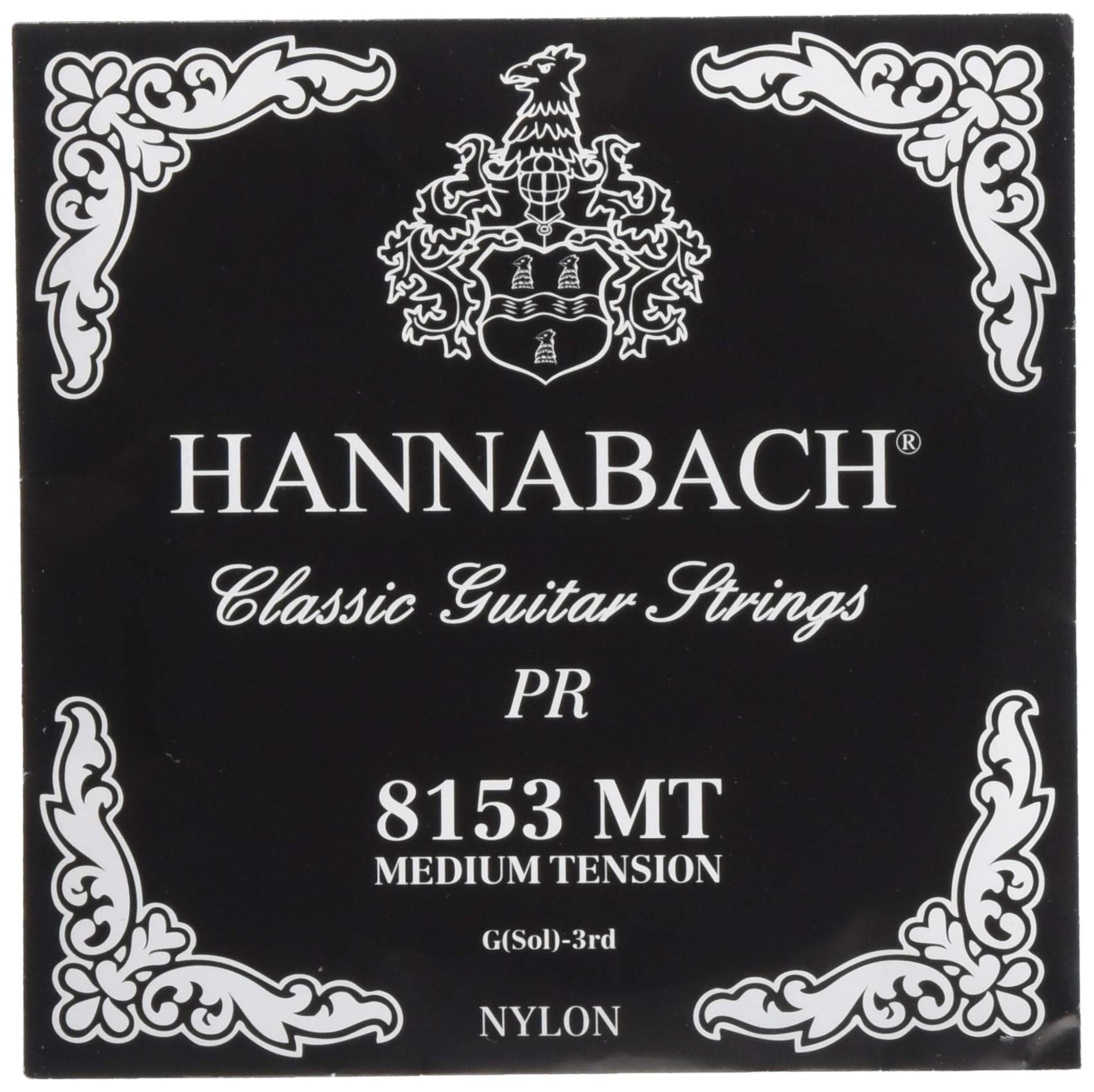 Hannabach 652523 Strings for classic guitar Series 815 Medium tension Silver special G3 single string