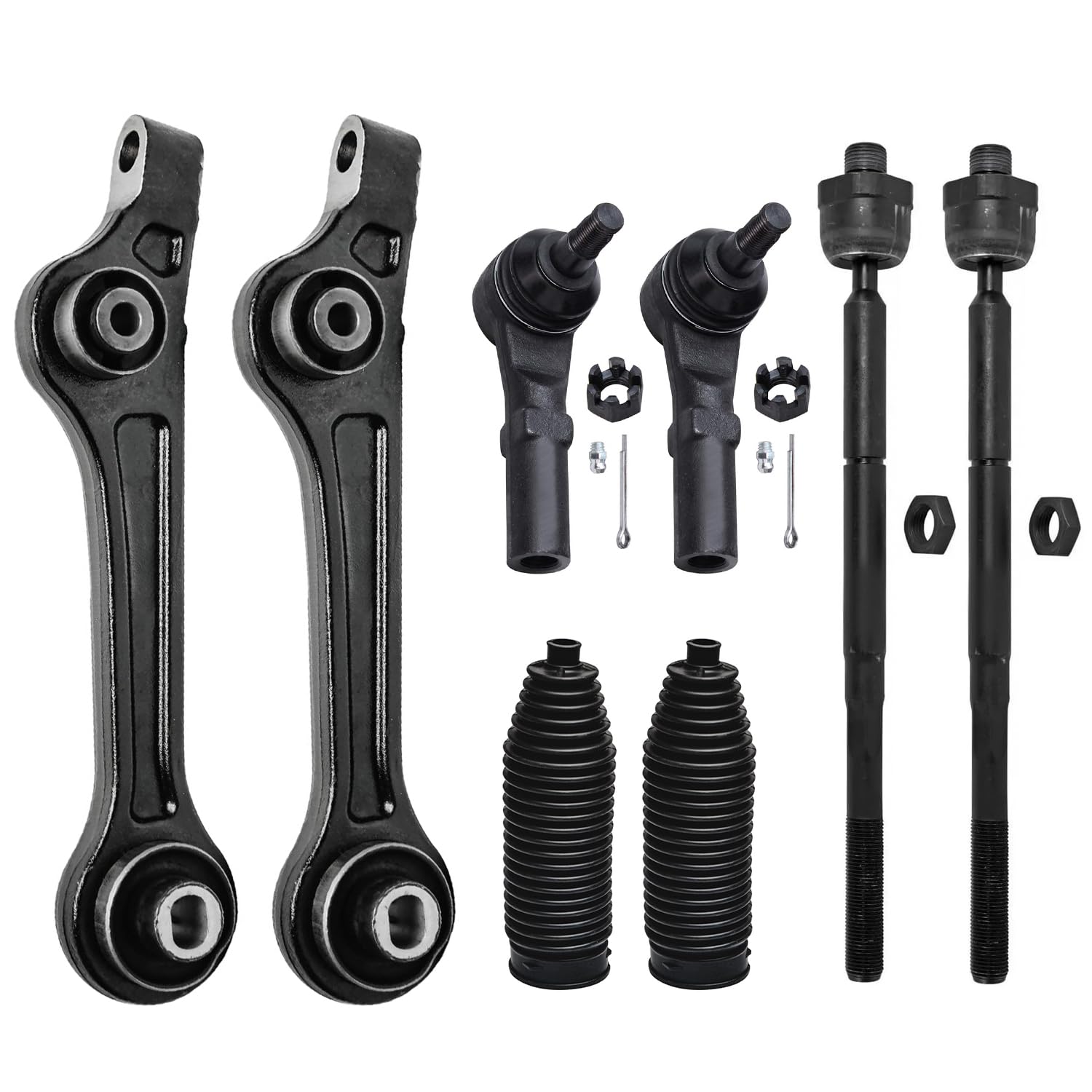 Detroit Axle - 8pc RWD Front End Kit for 2015-2023 Chrysler 300