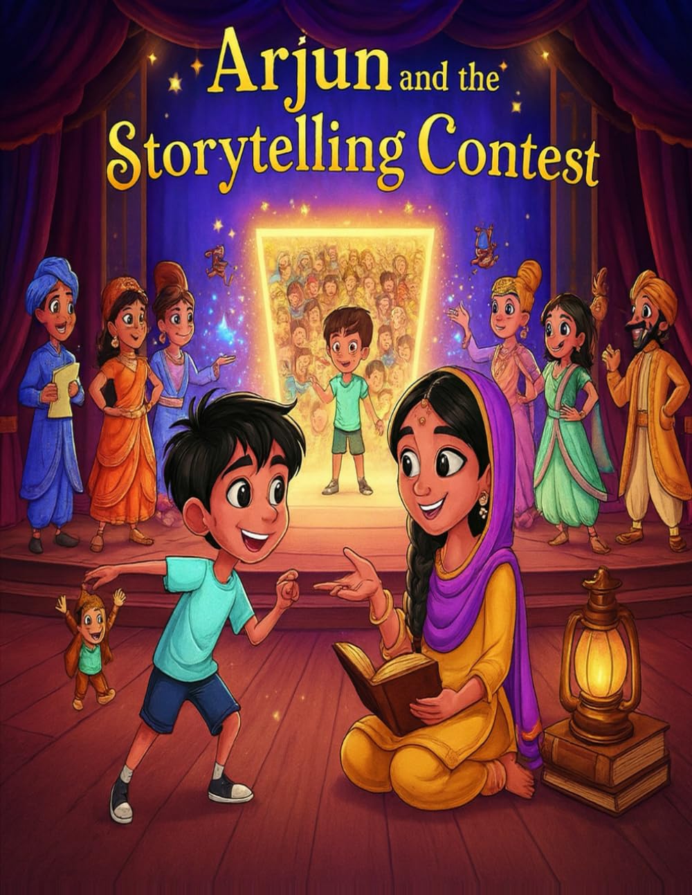 Arjun And The Storytelling Contest: A Story About Being Yourself (The Adventures of Arjun)