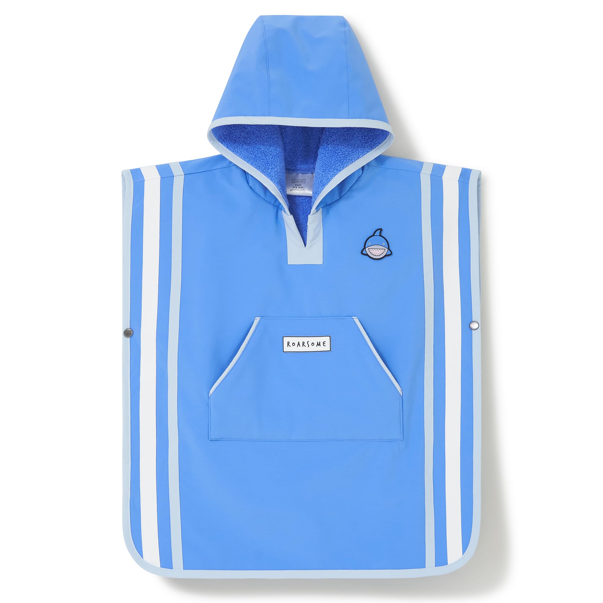 Roarsome Kids Hooded Poncho Towel, Quick-Dry Swim & Beach Towel Cotton