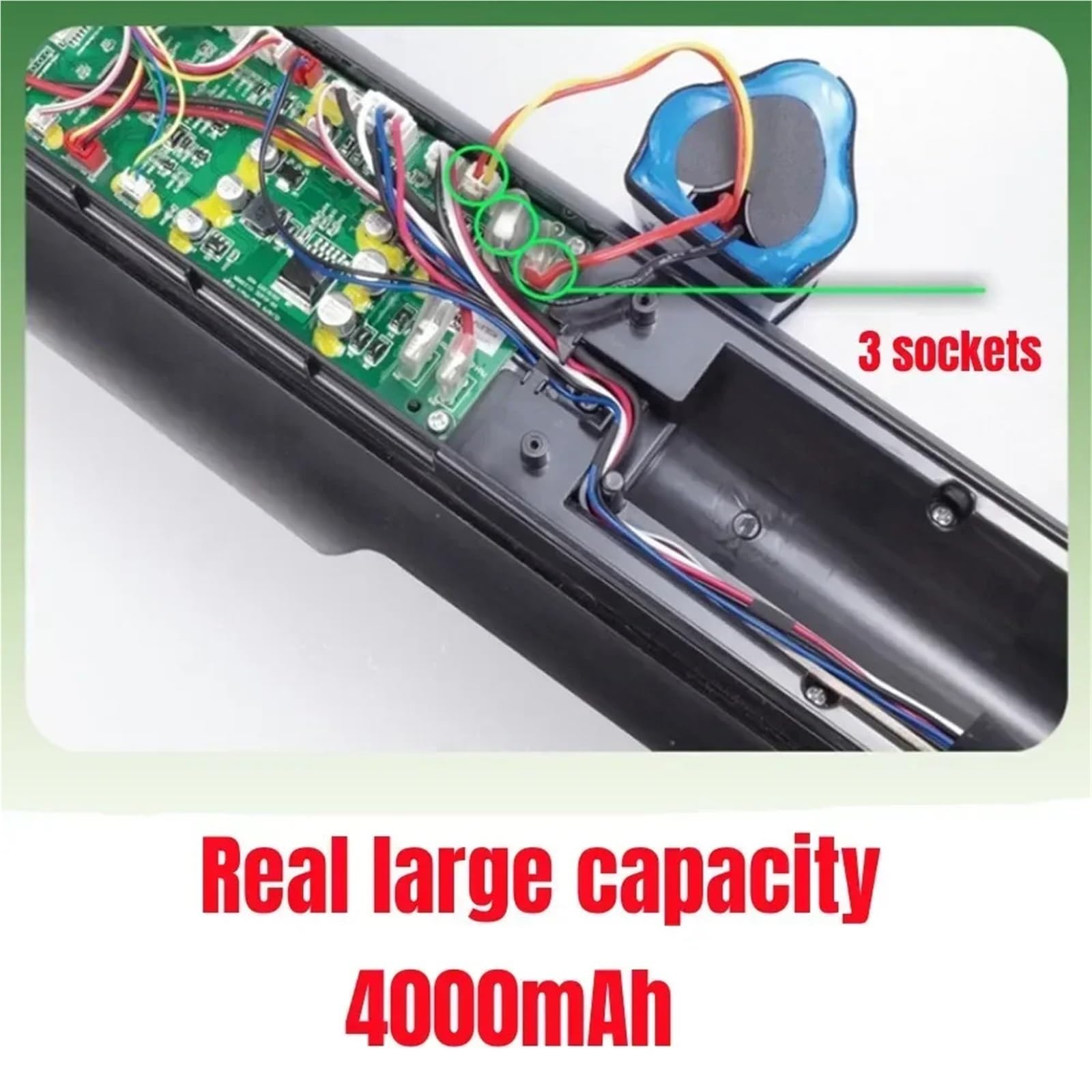 Batería De 4000 MAh, Compatible Con Tineco, FLOOR ONE 1.0 FW25M-01 FW25W-01 FW09010ECN HF10E-01 HF20E-01 S3-01.(2pcs)