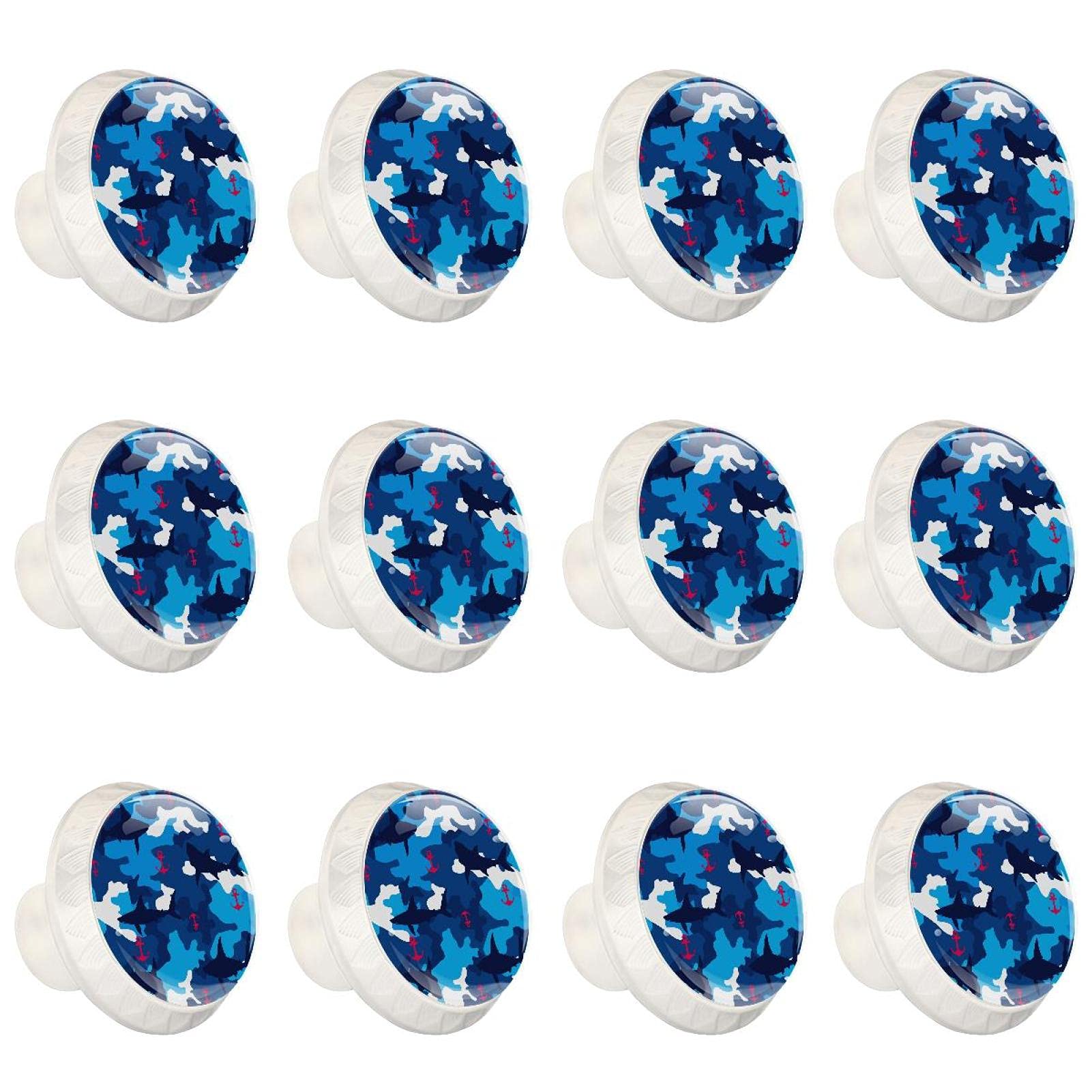 Boutons d'armoires de cuisine boutons de tiroirs commode requin