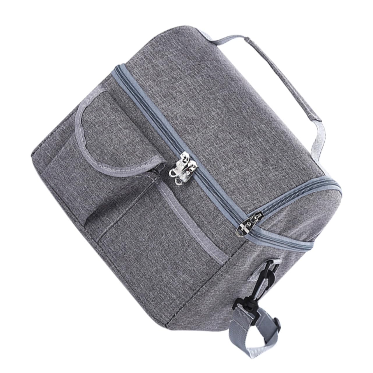 TOPBATHY Collation Portable Isolée En Coton Perlé En Aluminium Tissé 3 Pièces Pour Conserver La Fraîcheur