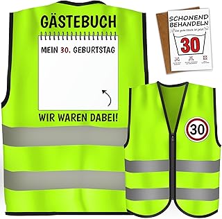 Giftota 18-90 Geburtstag Geschenk Junge, Geburtstag für Junge mit Grußkarten, WIR Waren DABEI Geburtstag Weste, Geburtstagsgeschenk für Männer, Lustige Geschenke Geburtstag für Parteien