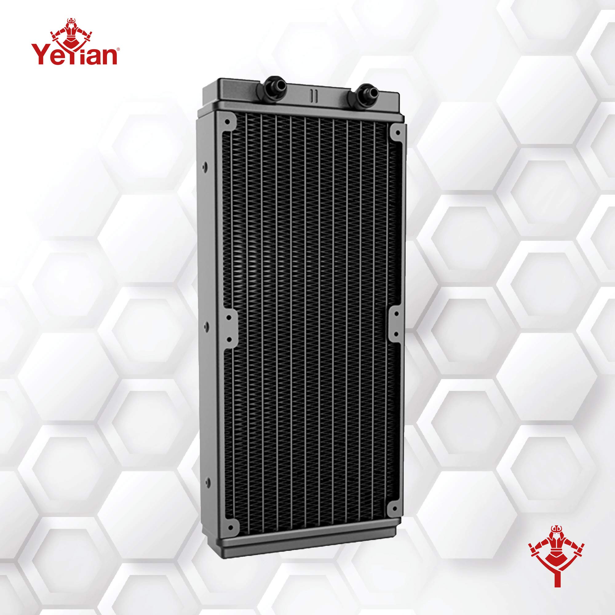 Yeyian Sistema de refrigeracion liquida Gaming Serie 2400, para Ordenador de sobremesa, 240mm, 2 Ventiladores RGB (wc2400)