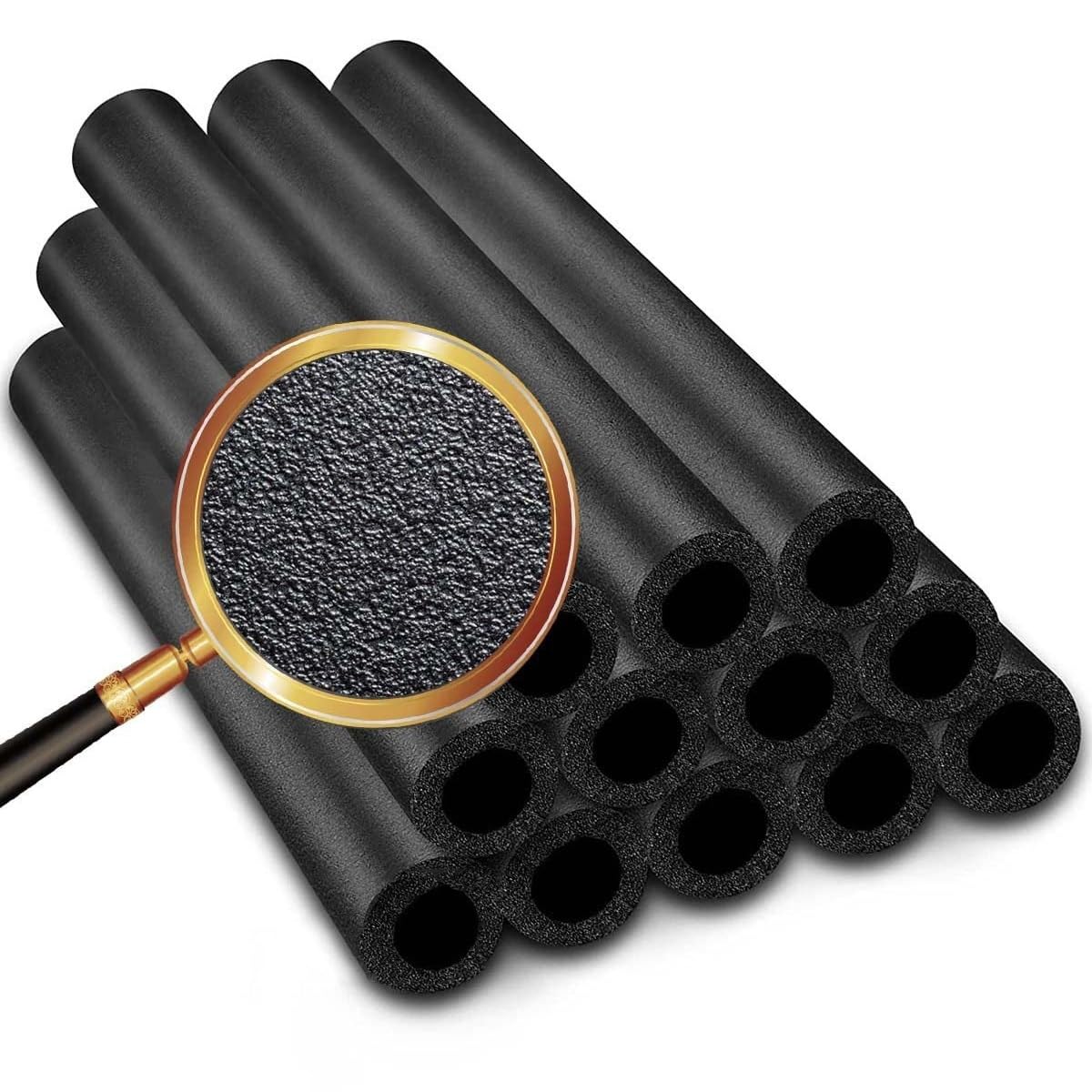 tubo isolante in schiuma, Tubi in schiuma isolante for tubi ID 22-76 mm x 30 di spessore 2(*22mm)