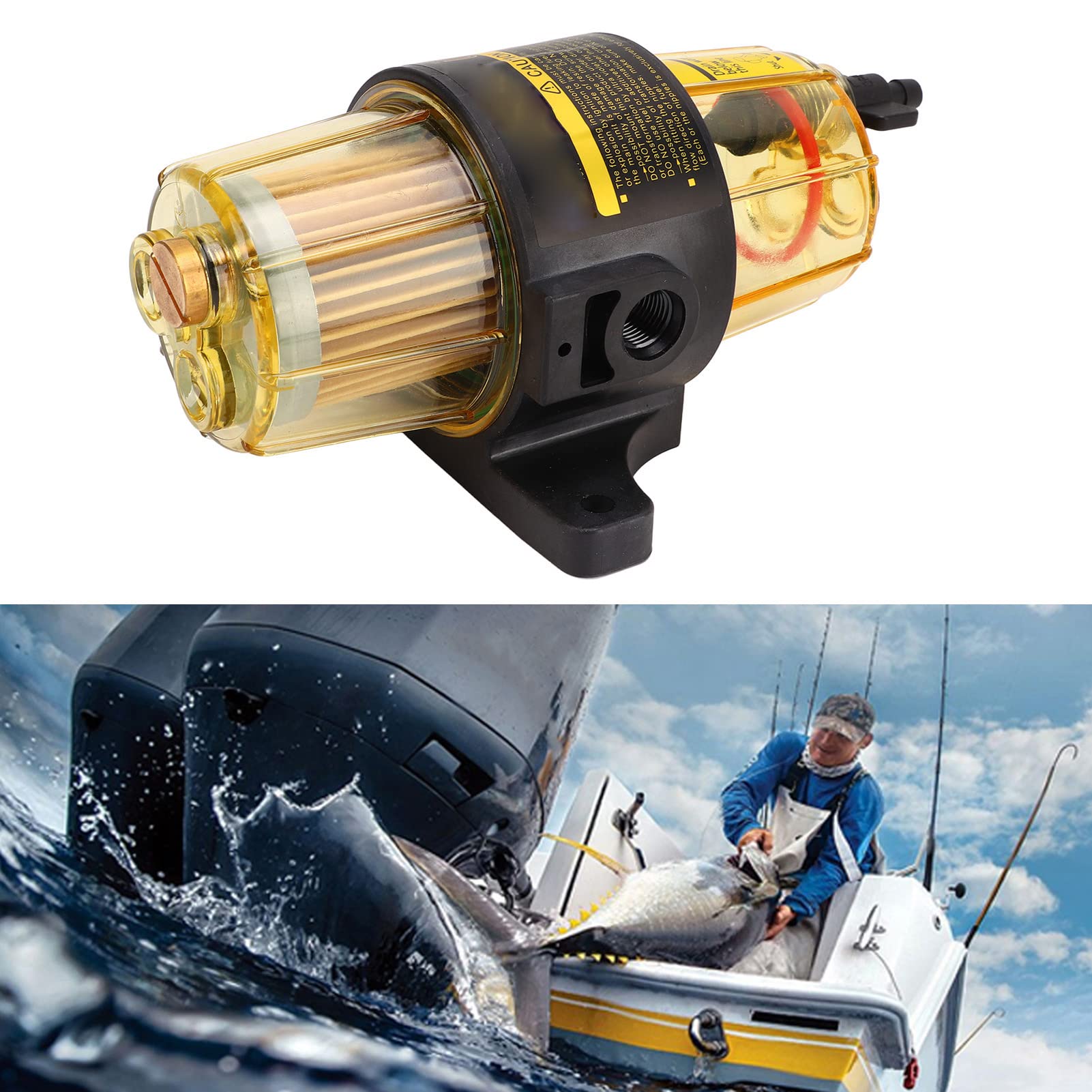 Generic Séparateur Huile-eau Haute Performance pour Navires et Yachts Réduisant la Friction avec un Matériau PA66 Fiable 1 Pièce