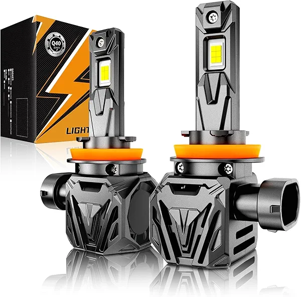 Auxbeam H 11 Fog Lights, Q40 Series Powersports Light For UTV ATV Offroad Use