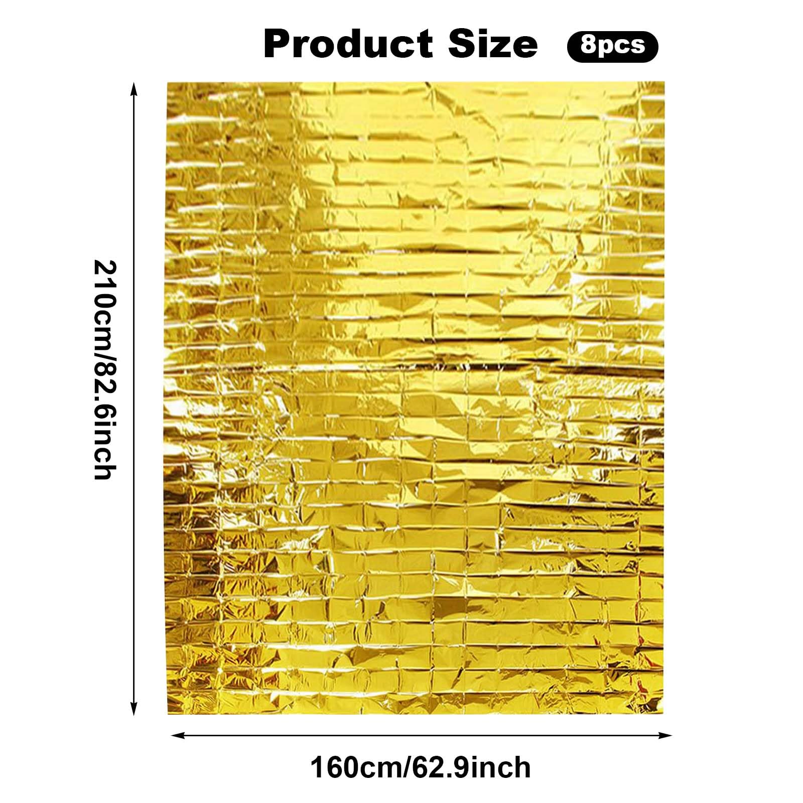 Colexy Manta De Emergencia Manta Termica Supervivencia 210x160cm, Manta Termica Primeros Auxilios, Manta De Rescate, Oro Y Plata, Manta Isotermica Supervivencia, Manta Emergencia Reutilizable (8)