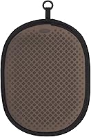 OXO Good Grips Silicone Pot Holder Black - Non-Slip Heat-Resistant Trivet with Grip Pocket