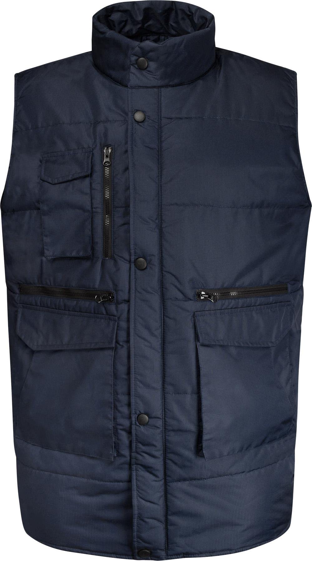 Kam Men's Military Multi Pocket Gilet Size 8XL Navy